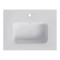 Lucca Alternative Ceramic Basin - White 600mm