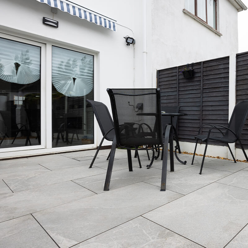 Are outdoor porcelain tiles slippery? These anti-slip tiles provide secure footing