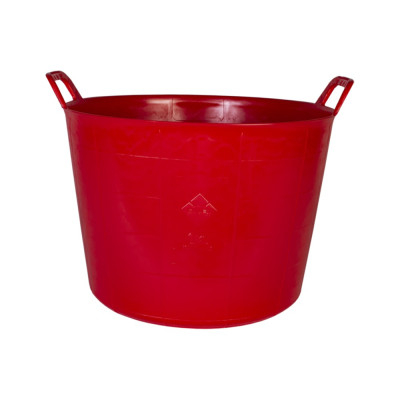 Rubi Kanguro Flextub No. 3 Red Plastic Tub 40L
