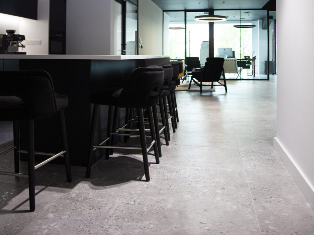 Tile Merchant's Udino Grey Porcelain Tiles: The Choice for Pestle & Mortar