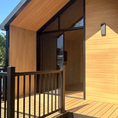 Ultrashield Essentials Golden Cedar Decking 360x14cm