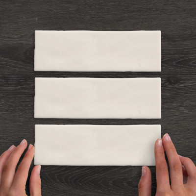 Metro Nolita Beige Gloss Porcelain Wall Tile 20x6.5cm