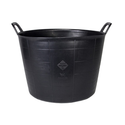 Rubi Kanguro Heavy Duty Plastic Tub Black 40L