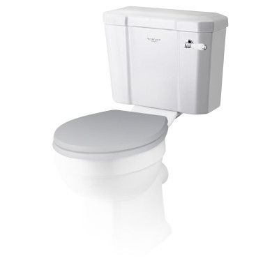 Fitzroy Cistern (White Ceramic Lever & Fittings)