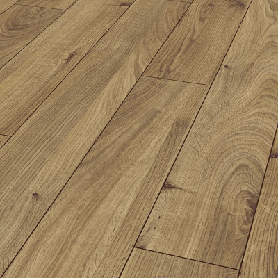 Laminate Flooring - 12mm Mammut 4V AC5 Everest Oak Bronze 185x19cm