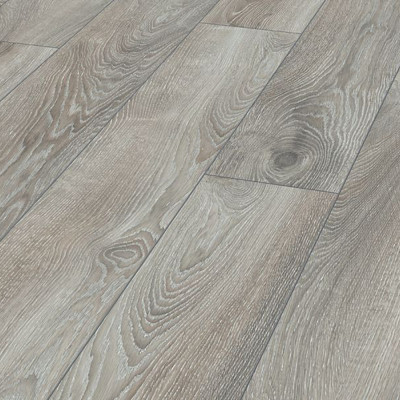 Laminate Flooring - 12mm Mammut 4V AC5 Highland Oak Silver 185x19cm