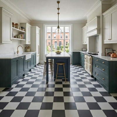 Seasons Base Noir Matt Porcelain Tile 15x15cm