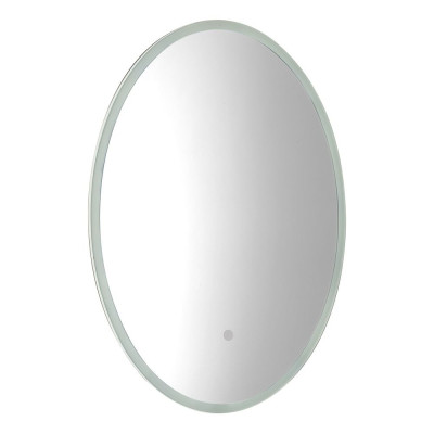 Aster Illuminated Slim Oval Mirror 49x65cm
