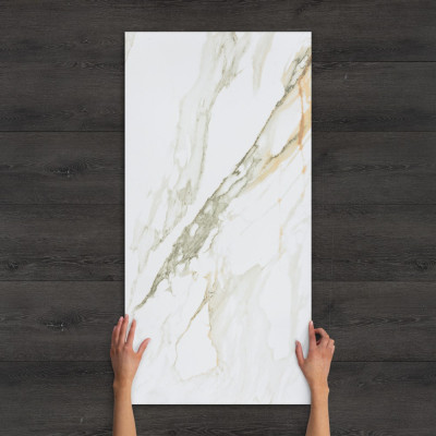 Marmo Verde Marble-Effect Matt Porcelain Tile 120x60cm