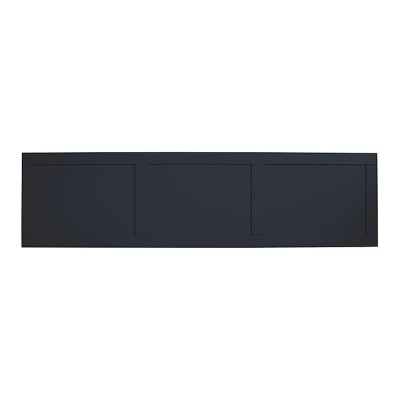 Lansdown Bath Panel - Matt Black 1700mm