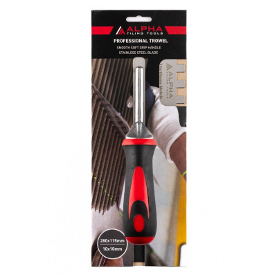 Alpha Professional Trowel 280x115mm 10x10mm