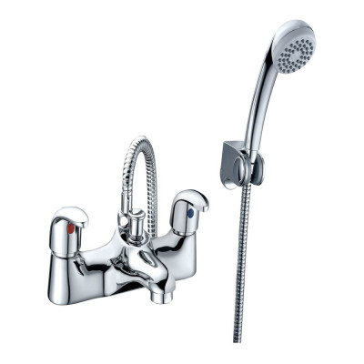 Alpha Bath Shower Mixer - Chrome