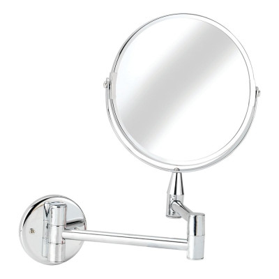 Carlton Chrome Small Round Magnifying Mirror