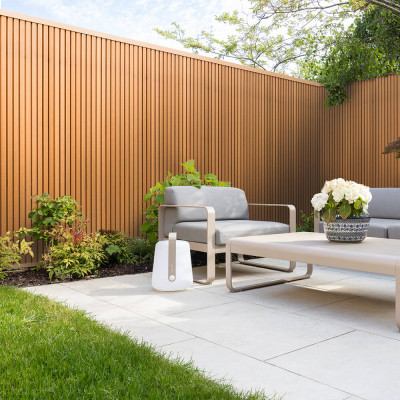 26mm Exterior Composite Wall Panel Teak 290x21.9cm