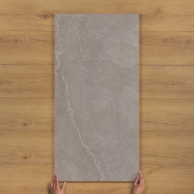 Soho Smoke Limestone-Effect Matt Porcelain Tile 120x60cm