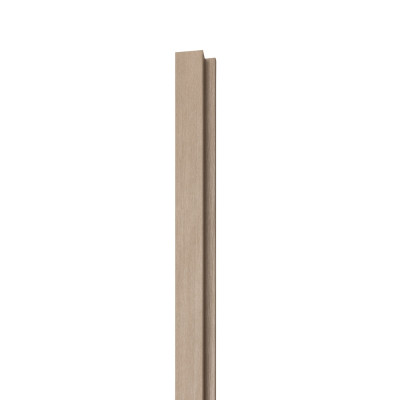 18mm Woodlux Wooden Wall Panel Ash End Piece A 275x3.5cm
