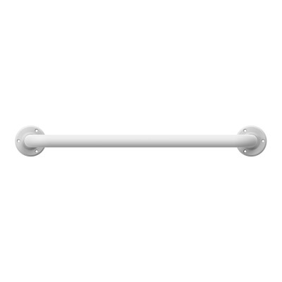 Metal Range White Grab Rail 600mm