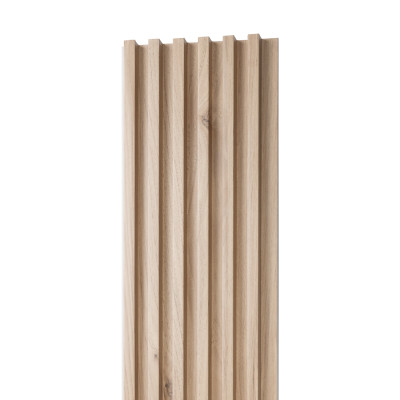 18mm Slat Wall Panel Oak 290x17cm