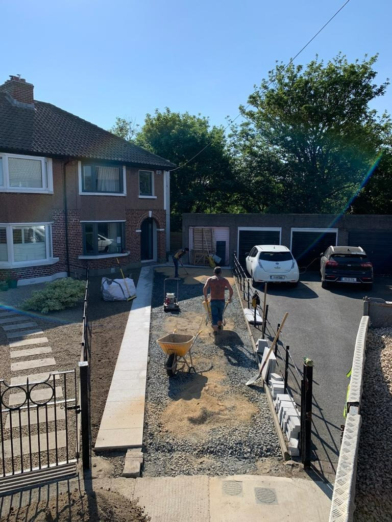 how to install your natural paving slabs.
