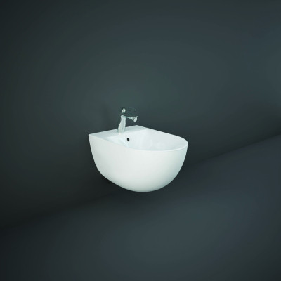 DES Wall Hung Bidet (1 Tap Hole) - White