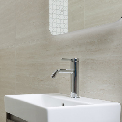 Roma Travertine-Effect Matt Porcelain Tile 120x60cm