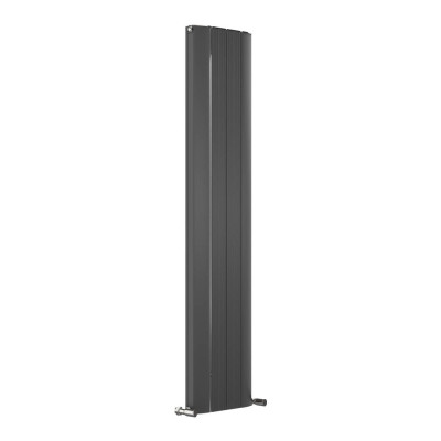 Jupiter Heated Towel Rail (Vertical Designer) - Anthracite 1800x375mm