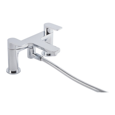 Savour Deck Mounted Bath Shower Mixer - Chrome