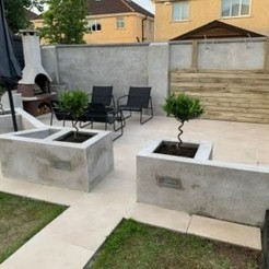 Taking on a new DIY project of any scale is a noble endeavour. Taking on a complete garden transformation that includes dividing walls, lighting, patios and pathways is a whole other story.