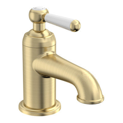 Lansdown Mini Basin Mono Mixer - Brushed Brass