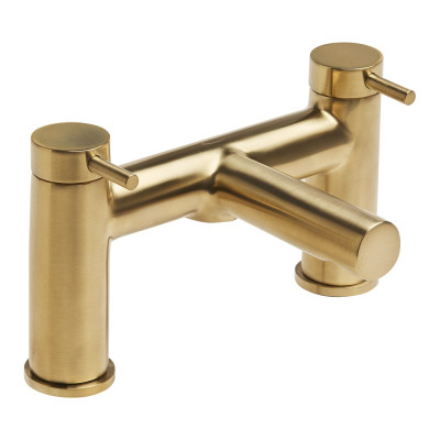 Anthem Deck Mounted Bath Filler - Brushed Brass