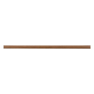 25mm Woodlux Teak Modern Dado Rail 280x3.5cm