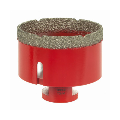 Tile Diamond Dry Cutting Drill Bit M14 70mm