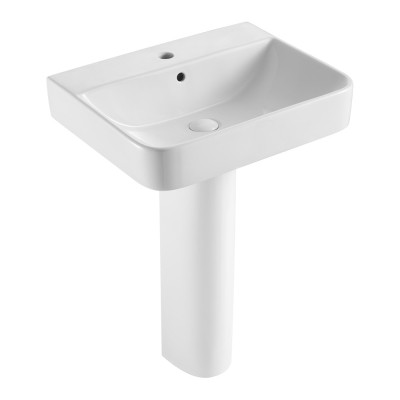 Brooklyn Full Pedestal - White