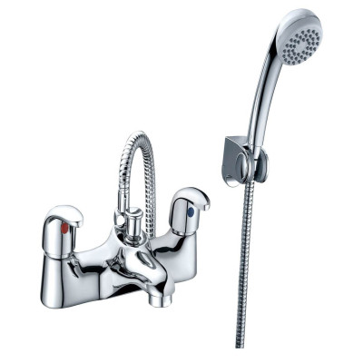 Alpha Bath Shower Mixer - Chrome