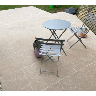 Egyptian Limestone Paving Tumbled Finish 90x60cm