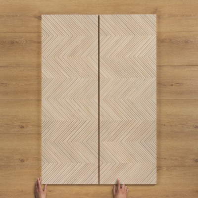 Zig Larchwood Alder Wood-Effect Tile Matt 120x40cm