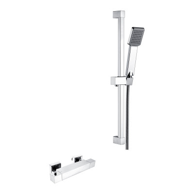 Square Bar Valve - Chrome