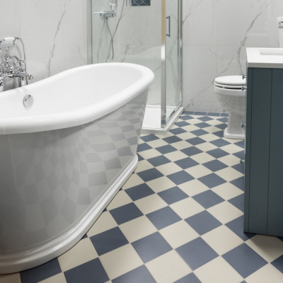 Seasons Base White Matt Porcelain Tile 15x15cm