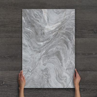 Outdoor Tiffany Grey Marble-Effect Matt Porcelain Tile 90x60cm