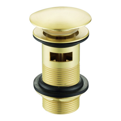 Accessories Basin Waste (Slotted) - Brushed Brass