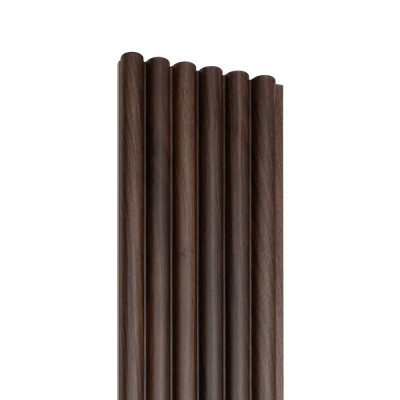 18mm Woodlux Bamboo-Effect Wall Panel Wenge 275x15cm