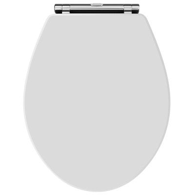 Fitzroy Coloured Soft Close Wooden Seat - White