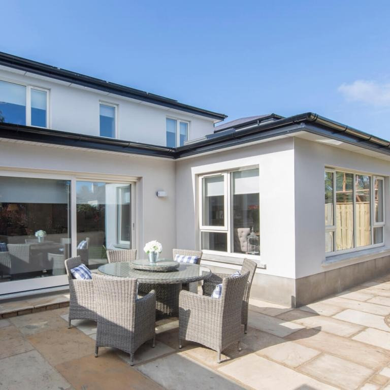 Granite paving Slabs installed in Ireland