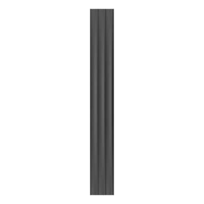 18mm Woodlux Dolphin Grey End Piece A 280x14cm
