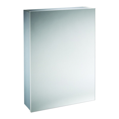 Balance Mirror Cabinet (Single Door) - Silver 440mm