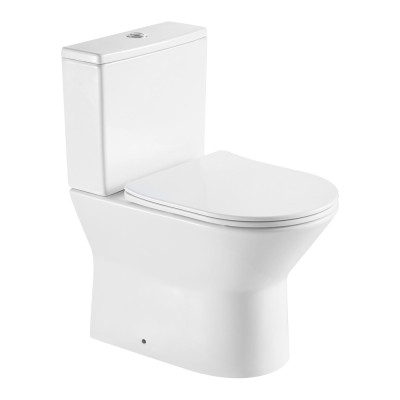 Maria Close Coupled WC (Fully Enclosed) - White