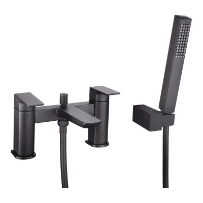 Saldo Bath Shower Mixer - Gunmetal Grey
