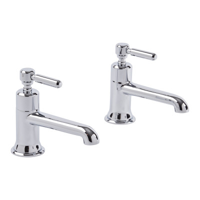 Marston Basin Taps (Pair) - Chrome