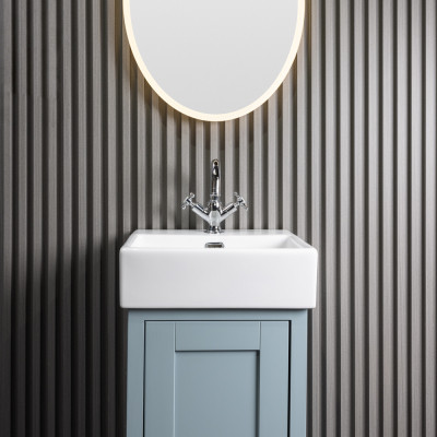 24mm Slat Wall Panel Grey 290x16.8cm