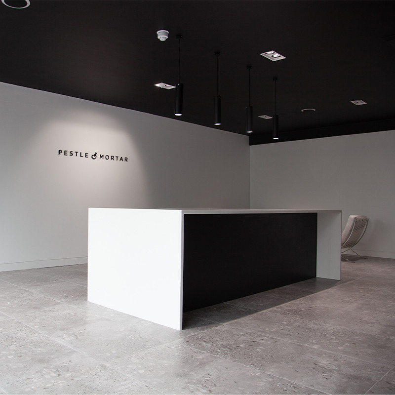 Pestle & Mortar's Modern Office: Tile Merchant's Tiles Ireland Collection in Action